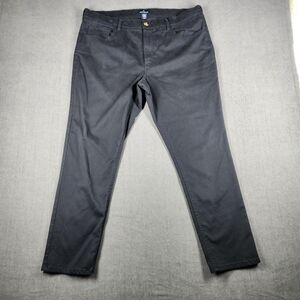 Daniel Hechter Paris Pants Chino Black Mens Straight Leg Mens Size 38x30